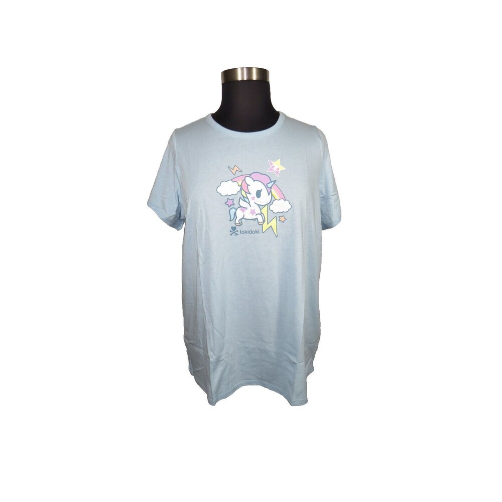 TORRID Tokidoki Unicorno Blue Classic Fit Tee Shirt Plus Size 3X